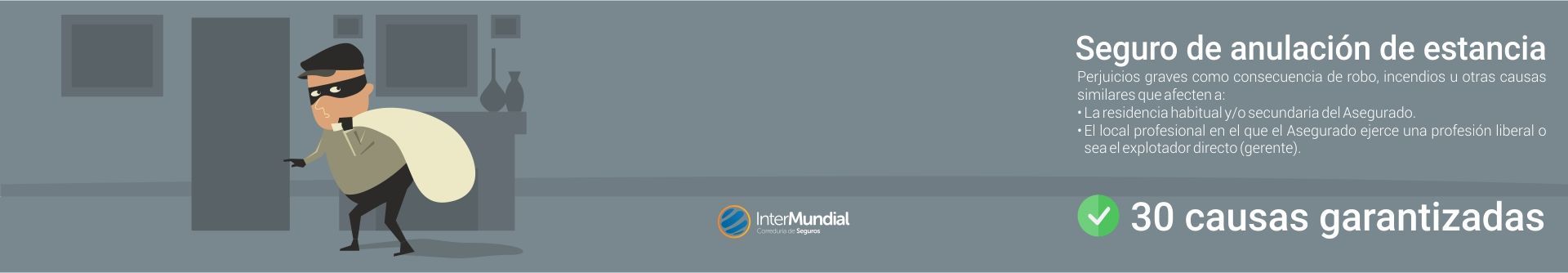 Seguro Intermundial - Seguro de anulación de estancia