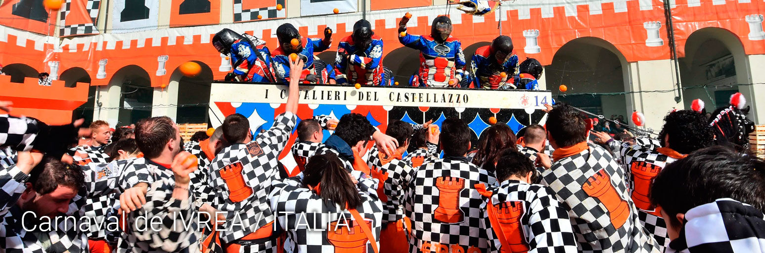 Carnaval de IVREA / ITALIA · 2 al 5 de Marzo - No pagues más por lo mismo