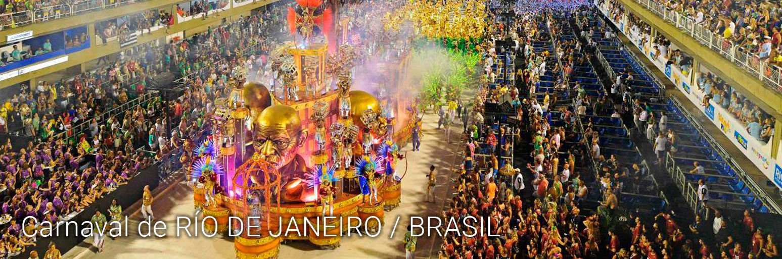 Carnaval de RÍO DE JANEIRO / BRASIL · 9 al 14 de Febrero - No pagues más por lo mismo