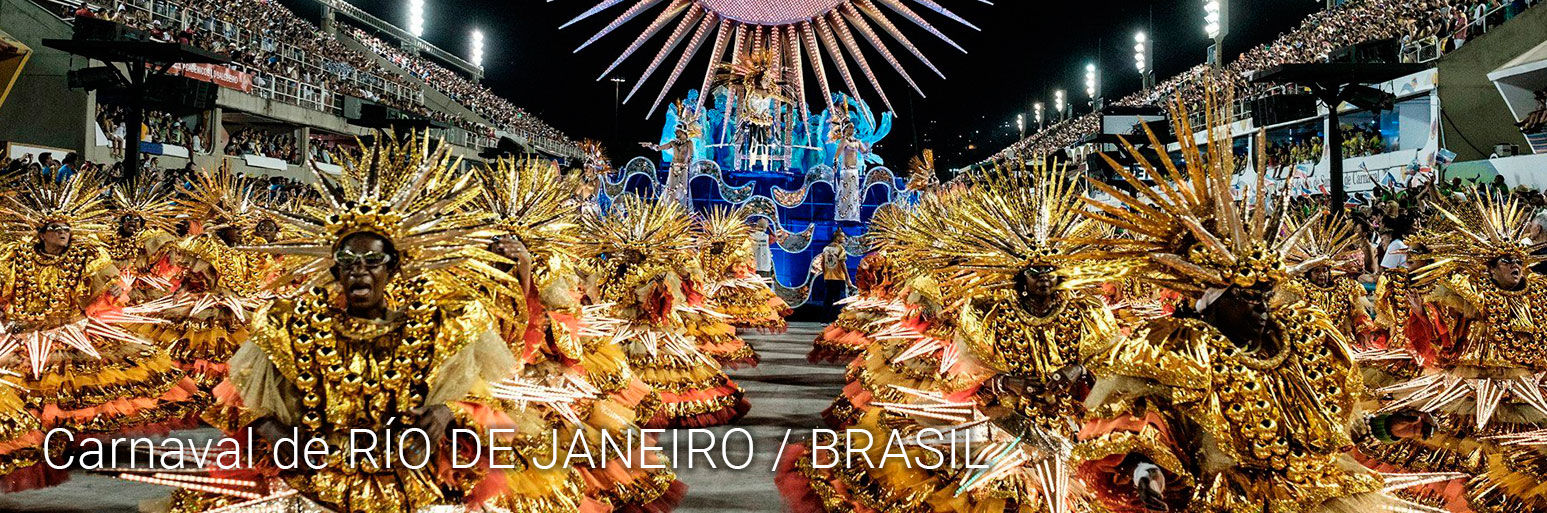 Carnaval de RÍO DE JANEIRO / BRASIL · 9 al 14 de Febrero - No pagues más por lo mismo