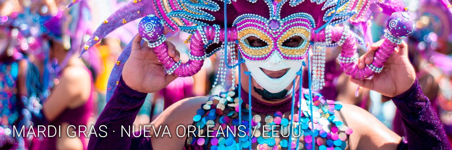 MARDI GRAS · NUEVA ORLEANS / EEUU · 1 al 6 de Marzo - No pagues más por lo mismo