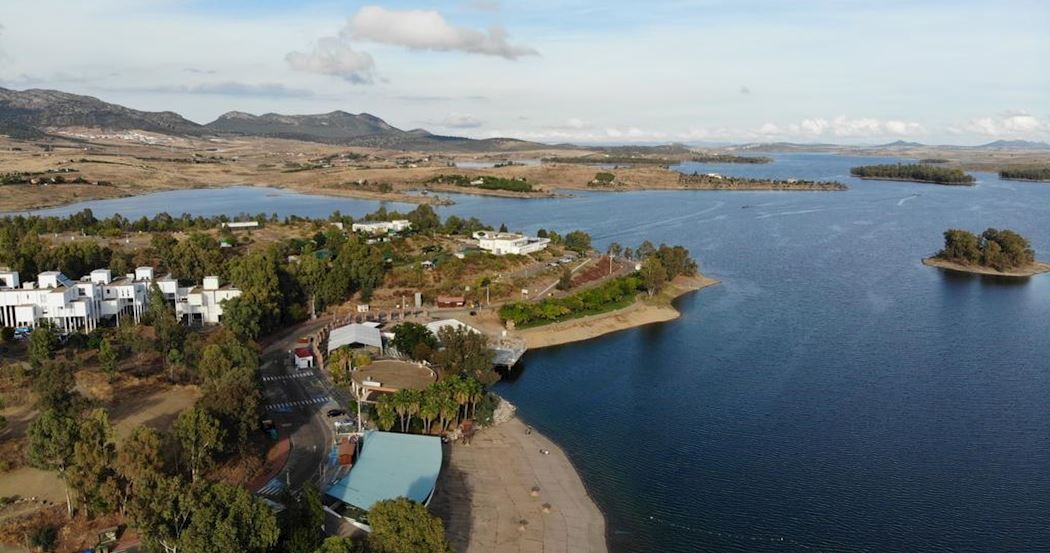 Embalse de Orellana .